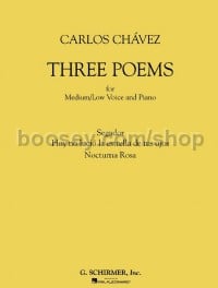 Three Poems - Medium-Low Voice & Piano
