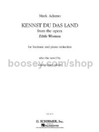 Kennst Du Das Land From Little Women (Baritone & Piano)