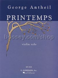 Printemps Violin Solo