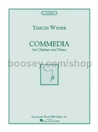Commedia - Clarinet & Piano (Score & Parts)