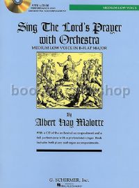 Sing The Lord's Prayer With Orchestra Bb Medium/Low Voices