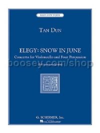 Elegy Snow In June (Score & Parts)