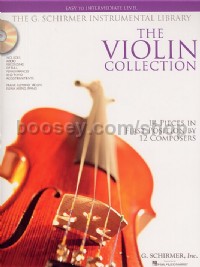 Violin Collection Easy To Intermediate Book & CD (14 Pieces in First Position by 12 Composers)