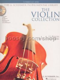 Violin Collection Intermediate Level Book & CD (11 Pieces by 11 Composers)