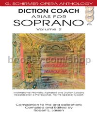 Diction Coach – Arias for Soprano, Vol. 2 (+ 2 CDs)
