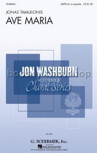 Ave Maria (Ed. Washburn, Jon) - SATB