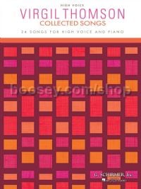 Collected Songs 25 Songs for High Voice & Piano