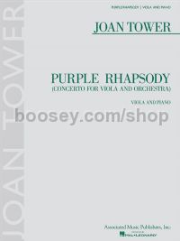 Purple Rhapsody Viola & Piano Reduction