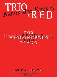 Trio In Red - Clarinet Cello & Piano (Score & Parts)