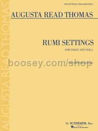 Rumi Settings for Violin And Viola (parts)