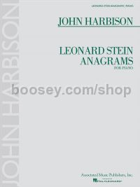 Leonard Stein Anagrams - Piano