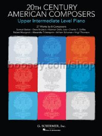 20th Century American Composers: Upper Intermediate Level Piano