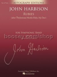 Rubies (After Thelonious Monk Ruby My Dear) (Score & Parts)
