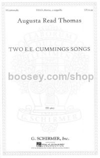 Read 2 E.E. Cummings Songs - SSAA
