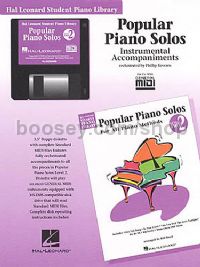 Hal Leonard Student Piano Library: Popular Piano Solos Instrumentals 2 (General MIDI)