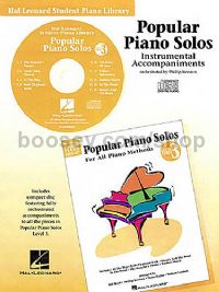 Hal Leonard Student Piano Library: Popular Piano Solos For All Methods 3 (CD)