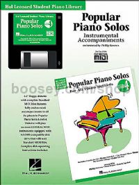 Hal Leonard Student Piano Library: Popular Piano Solos Instrumentals 4 (General MIDI)