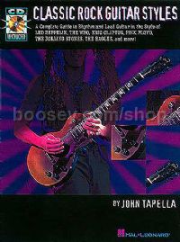 Classic Rock Guitar Styles Inc Tab Tapella (Book & CD) 