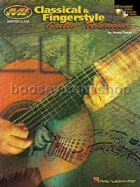 Classical & Fingerstyle Guitar Techniques (Book & CD)