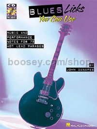 Blues Licks You Can Use (Book & CD)