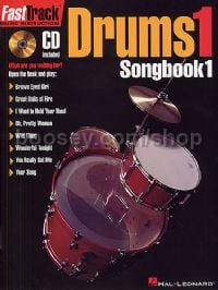 Fast Track Drums 1 Songbook (Book & CD)