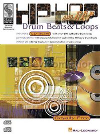 Hip-Hop & Rap Drum Beats & Loops ((Book & CD)-Rom)
