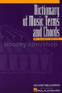 Dictionary Of Music Terms & Chords devito    