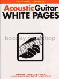White Pages Acoustic (Guitar Tablature)