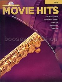 Movie Hits Instrumental Playalong Flute (Book & CD)