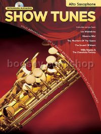 Show Tunes Instrumental Playalong alto Sax (Book & CD)