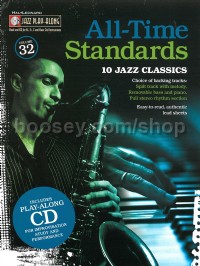 Jazz Play-Along: 32 - All Time Standards (Book & CD)