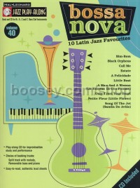 Jazz Play Along: 40 Bossa Nova (Book & CD)