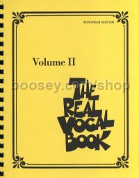 Real Vocal Book - Volume 2 (European Ed.)