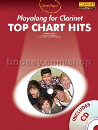 Guest Spot: Top Chart Hits - Clarinet (+ CD)