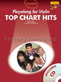 Guest Spot: Top Chart Hits - Violin (+ CD)