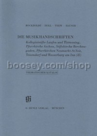 Kataloge Bayerischer Musiksammlungen 10