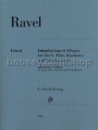 Introduction et Allegro (Harp, Flute, Clarinet & String Quartet)