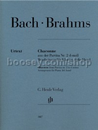 Chaconne from Partita no. 2 d minor (Johann Sebastian Bach), Arrangement for Piano, left Hand