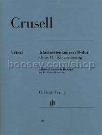 Clarinet Concerto in Bb major op. 11 - clarinet & piano reduction