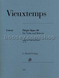 Élégie, Op.30 (Viola & Piano)