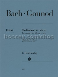 Méditation, Ave Maria (Johann Sebastian Bach) (Piano)