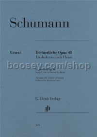 Dichterliebe Op.48 (Medium Voice & Piano)