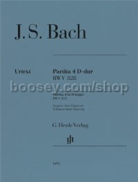 Partita no. 4 D major BWV 828 without Fingering (Piano Solo)