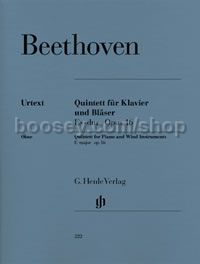 Quintet in Eb Major, Op.16 (Oboe, Clarinet, Horn, Bassoon & Piano)