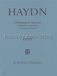 Arianna a Naxos, Cantata a Voce Sola, Hob.XXVIb:2 (High Voice & Piano)
