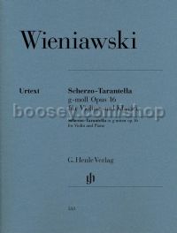 Scherzo-Tarantella in G Minor, Op.16 (Violin & Piano)