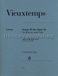 Viola Sonata in B-flat major Op. 36