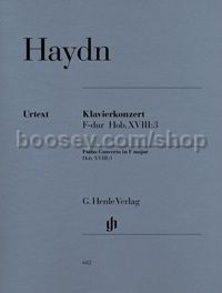Concerto for Piano in F Major, Hob.XVIII:3 arr. for Piano & String Quartet