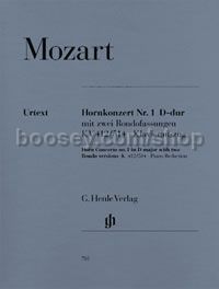Concerto for Horn No.1 in D Major, K.412 (Piano Reduction)