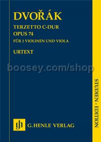 Terzetto in C major op. 74 (2 Violins & Viola) (Study Score)